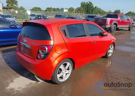 2012 Chevrolet Sonic 2Lz z USA, uszkodzony, nr VIN 1G1JE6SH7C4109721